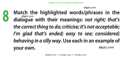 Английский язык (english), 11 класс Учебник (Student's book), авторы: Афанасьева Ольга Васильевна (Afanasyeva Olga), Дули Дженни (Dooley Jenny), Михеева Ирина Владимировна (Mikheeva Irina), Оби Боб (Obee Bob), Эванс Вирджиния (Evans Virginia), издательство Просвещение, Москва, 2019, страница 49, номер 8, Условие