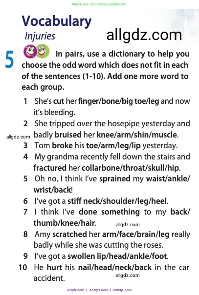 Английский язык (english), 11 класс Учебник (Student's book), авторы: Афанасьева Ольга Васильевна (Afanasyeva Olga), Дули Дженни (Dooley Jenny), Михеева Ирина Владимировна (Mikheeva Irina), Оби Боб (Obee Bob), Эванс Вирджиния (Evans Virginia), издательство Просвещение, Москва, 2019, страница 65, номер 5, Условие