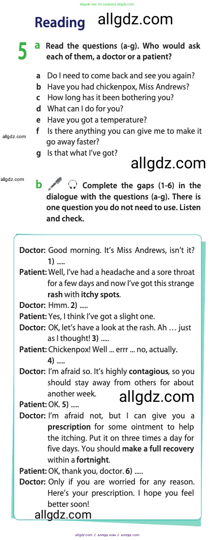 Английский язык (english), 11 класс Учебник (Student's book), авторы: Афанасьева Ольга Васильевна (Afanasyeva Olga), Дули Дженни (Dooley Jenny), Михеева Ирина Владимировна (Mikheeva Irina), Оби Боб (Obee Bob), Эванс Вирджиния (Evans Virginia), издательство Просвещение, Москва, 2019, страница 67, номер 5, Условие