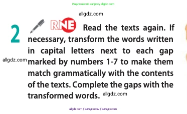 Английский язык (english), 11 класс Учебник (Student's book), авторы: Афанасьева Ольга Васильевна (Afanasyeva Olga), Дули Дженни (Dooley Jenny), Михеева Ирина Владимировна (Mikheeva Irina), Оби Боб (Obee Bob), Эванс Вирджиния (Evans Virginia), издательство Просвещение, Москва, 2019, страница 77, номер 2, Условие