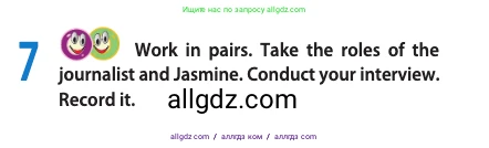 Английский язык (english), 11 класс Учебник (Student's book), авторы: Афанасьева Ольга Васильевна (Afanasyeva Olga), Дули Дженни (Dooley Jenny), Михеева Ирина Владимировна (Mikheeva Irina), Оби Боб (Obee Bob), Эванс Вирджиния (Evans Virginia), издательство Просвещение, Москва, 2019, страница 85, номер 7, Условие