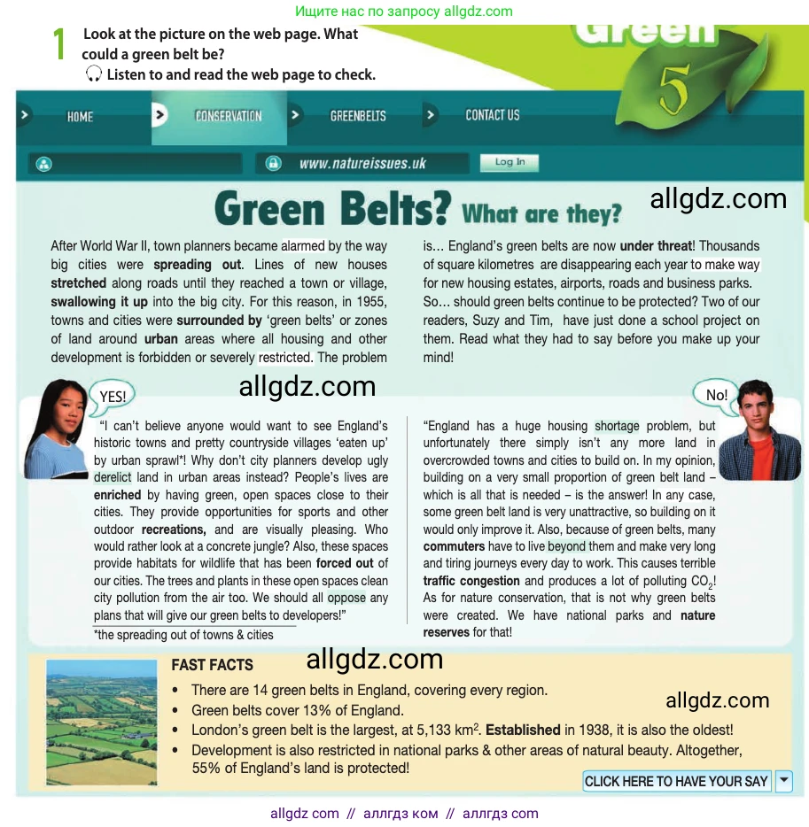 Английский язык (english), 11 класс Учебник (Student's book), авторы: Афанасьева Ольга Васильевна (Afanasyeva Olga), Дули Дженни (Dooley Jenny), Михеева Ирина Владимировна (Mikheeva Irina), Оби Боб (Obee Bob), Эванс Вирджиния (Evans Virginia), издательство Просвещение, Москва, 2019, страница 97, номер 1, Условие