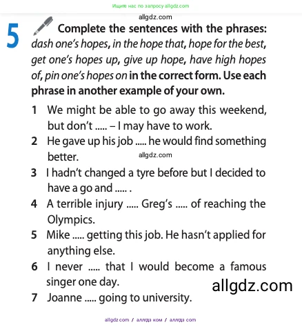 Английский язык (english), 11 класс Учебник (Student's book), авторы: Афанасьева Ольга Васильевна (Afanasyeva Olga), Дули Дженни (Dooley Jenny), Михеева Ирина Владимировна (Mikheeva Irina), Оби Боб (Obee Bob), Эванс Вирджиния (Evans Virginia), издательство Просвещение, Москва, 2019, страница 120, номер 5, Условие