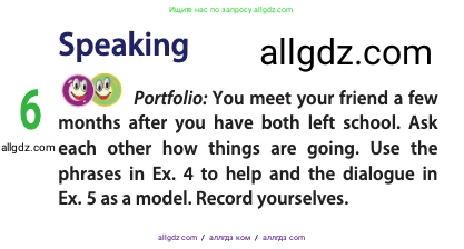 Английский язык (english), 11 класс Учебник (Student's book), авторы: Афанасьева Ольга Васильевна (Afanasyeva Olga), Дули Дженни (Dooley Jenny), Михеева Ирина Владимировна (Mikheeva Irina), Оби Боб (Obee Bob), Эванс Вирджиния (Evans Virginia), издательство Просвещение, Москва, 2019, страница 123, номер 6, Условие