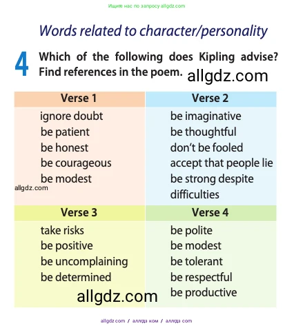 Английский язык (english), 11 класс Учебник (Student's book), авторы: Афанасьева Ольга Васильевна (Afanasyeva Olga), Дули Дженни (Dooley Jenny), Михеева Ирина Владимировна (Mikheeva Irina), Оби Боб (Obee Bob), Эванс Вирджиния (Evans Virginia), издательство Просвещение, Москва, 2019, страница 127, номер 4, Условие