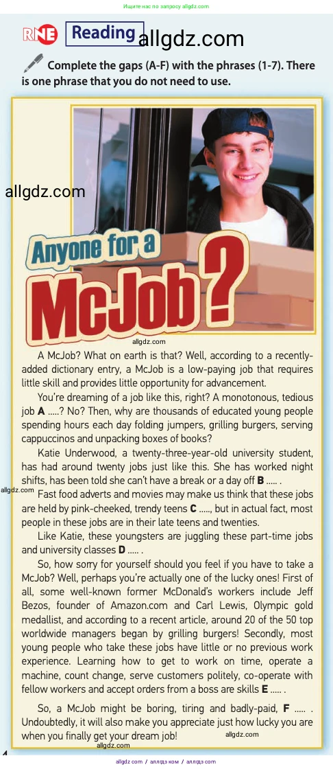 Английский язык (english), 11 класс Учебник (Student's book), авторы: Афанасьева Ольга Васильевна (Afanasyeva Olga), Дули Дженни (Dooley Jenny), Михеева Ирина Владимировна (Mikheeva Irina), Оби Боб (Obee Bob), Эванс Вирджиния (Evans Virginia), издательство Просвещение, Москва, 2019, страница 134, Условие