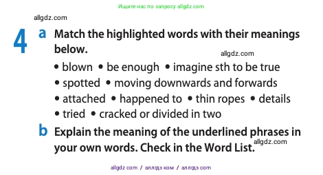 Английский язык (english), 11 класс Учебник (Student's book), авторы: Афанасьева Ольга Васильевна (Afanasyeva Olga), Дули Дженни (Dooley Jenny), Михеева Ирина Владимировна (Mikheeva Irina), Оби Боб (Obee Bob), Эванс Вирджиния (Evans Virginia), издательство Просвещение, Москва, 2019, страница 144, номер 4, Условие