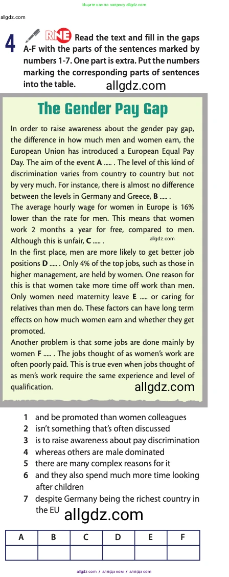 Английский язык (english), 11 класс Учебник (Student's book), авторы: Афанасьева Ольга Васильевна (Afanasyeva Olga), Дули Дженни (Dooley Jenny), Михеева Ирина Владимировна (Mikheeva Irina), Оби Боб (Obee Bob), Эванс Вирджиния (Evans Virginia), издательство Просвещение, Москва, 2019, страница 158, номер 4, Условие