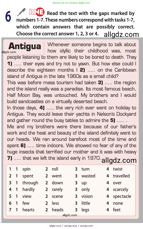 Английский язык (english), 11 класс Учебник (Student's book), авторы: Афанасьева Ольга Васильевна (Afanasyeva Olga), Дули Дженни (Dooley Jenny), Михеева Ирина Владимировна (Mikheeva Irina), Оби Боб (Obee Bob), Эванс Вирджиния (Evans Virginia), издательство Просвещение, Москва, 2019, страница 162, номер 6, Условие