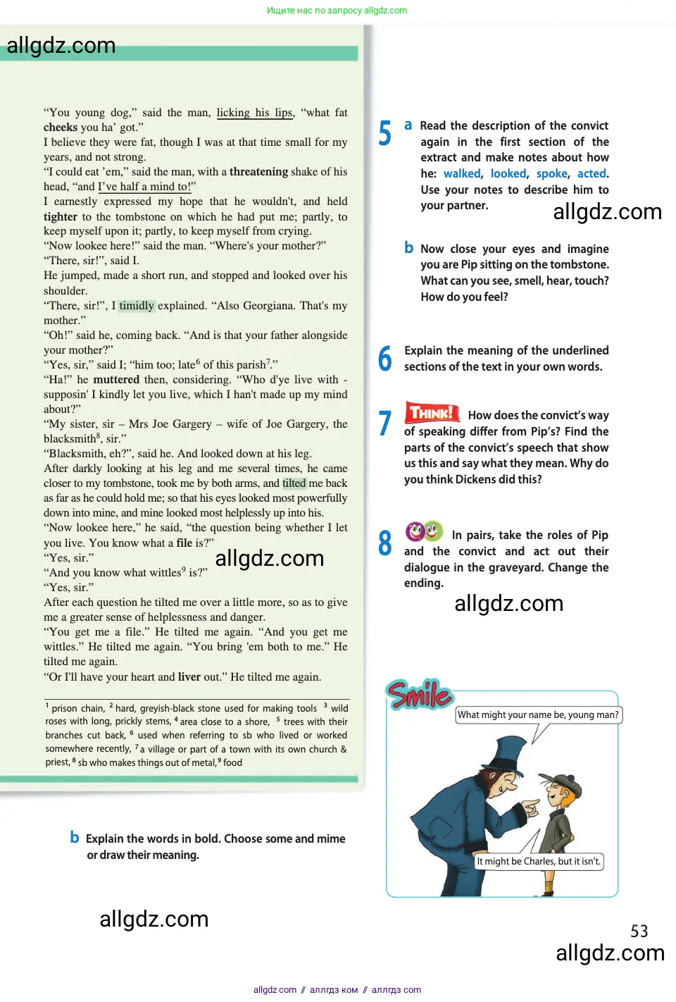 Английский язык (english), 11 класс Учебник (Student's book), авторы: Афанасьева Ольга Васильевна (Afanasyeva Olga), Дули Дженни (Dooley Jenny), Михеева Ирина Владимировна (Mikheeva Irina), Оби Боб (Obee Bob), Эванс Вирджиния (Evans Virginia), издательство Просвещение, Москва, 2019, страница 53