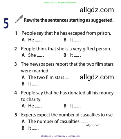 Английский язык (english), 11 класс Учебник (Student's book), авторы: Афанасьева Ольга Васильевна (Afanasyeva Olga), Дули Дженни (Dooley Jenny), Михеева Ирина Владимировна (Mikheeva Irina), Оби Боб (Obee Bob), Эванс Вирджиния (Evans Virginia), издательство Просвещение, Москва, 2019, страница 183, номер 5, Условие