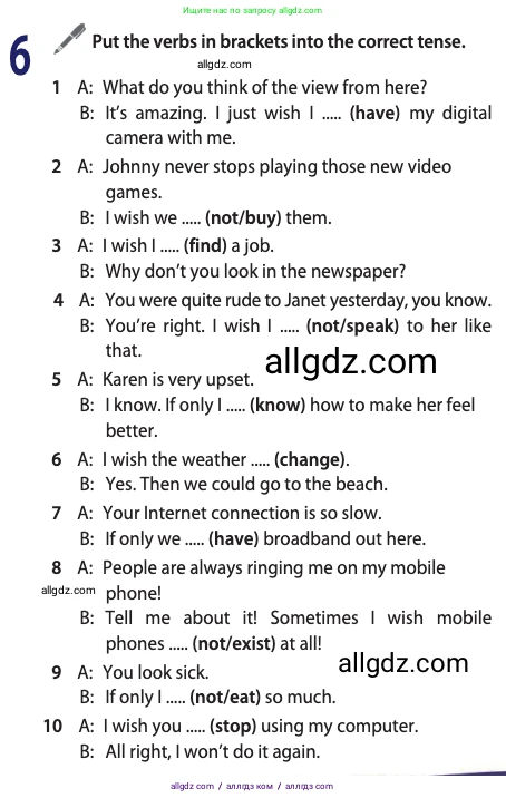 Английский язык (english), 11 класс Учебник (Student's book), авторы: Афанасьева Ольга Васильевна (Afanasyeva Olga), Дули Дженни (Dooley Jenny), Михеева Ирина Владимировна (Mikheeva Irina), Оби Боб (Obee Bob), Эванс Вирджиния (Evans Virginia), издательство Просвещение, Москва, 2019, страница 189, номер 6, Условие