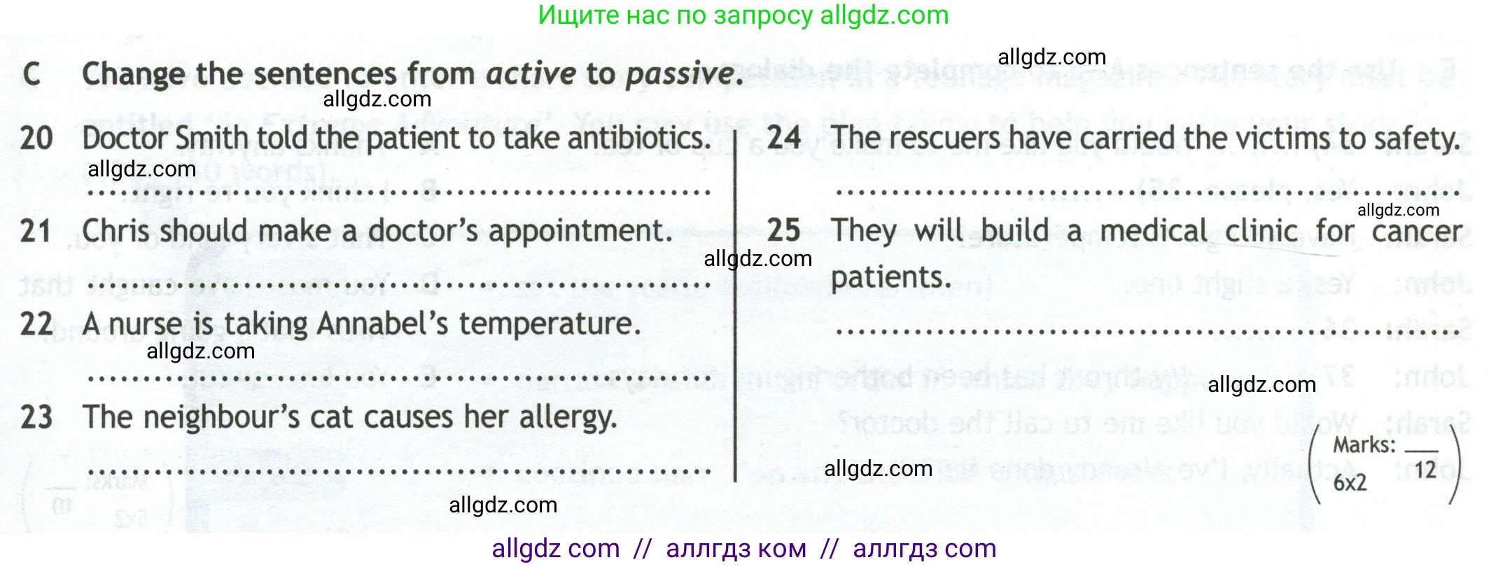 Английский язык (english), 11 класс контрольные задания (test booklet), авторы: Афанасьева Ольга Васильевна (Afanasyeva Olga), Дули Дженни (Dooley Jenny), Михеева Ирина Владимировна (Mikheeva Irina), Эванс Вирджиния (Evans Virginia), издательство Просвещение, Москва, 2019, сиреневого цвета, страница 23, номер 3, Условие