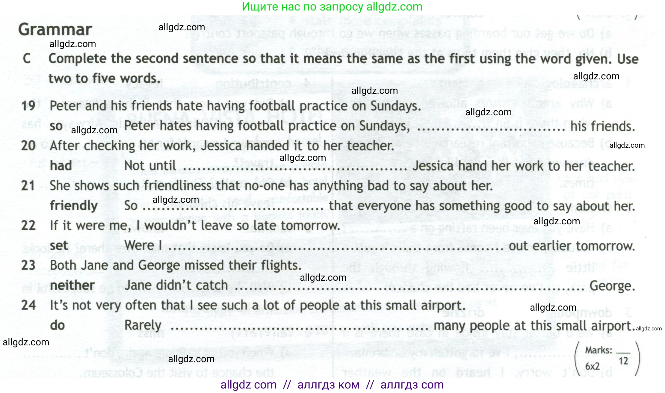 Английский язык (english), 11 класс контрольные задания (test booklet), авторы: Афанасьева Ольга Васильевна (Afanasyeva Olga), Дули Дженни (Dooley Jenny), Михеева Ирина Владимировна (Mikheeva Irina), Эванс Вирджиния (Evans Virginia), издательство Просвещение, Москва, 2019, сиреневого цвета, страница 44, номер 3, Условие