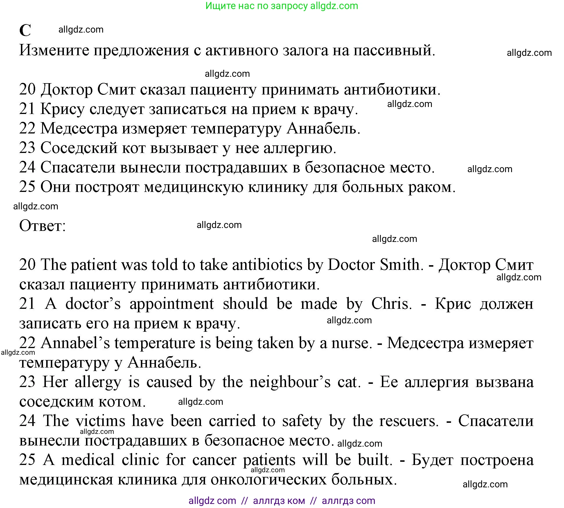 Английский язык (english), 11 класс контрольные задания (test booklet), авторы: Афанасьева Ольга Васильевна (Afanasyeva Olga), Дули Дженни (Dooley Jenny), Михеева Ирина Владимировна (Mikheeva Irina), Эванс Вирджиния (Evans Virginia), издательство Просвещение, Москва, 2019, сиреневого цвета, страница 23, номер 3, Решение 1