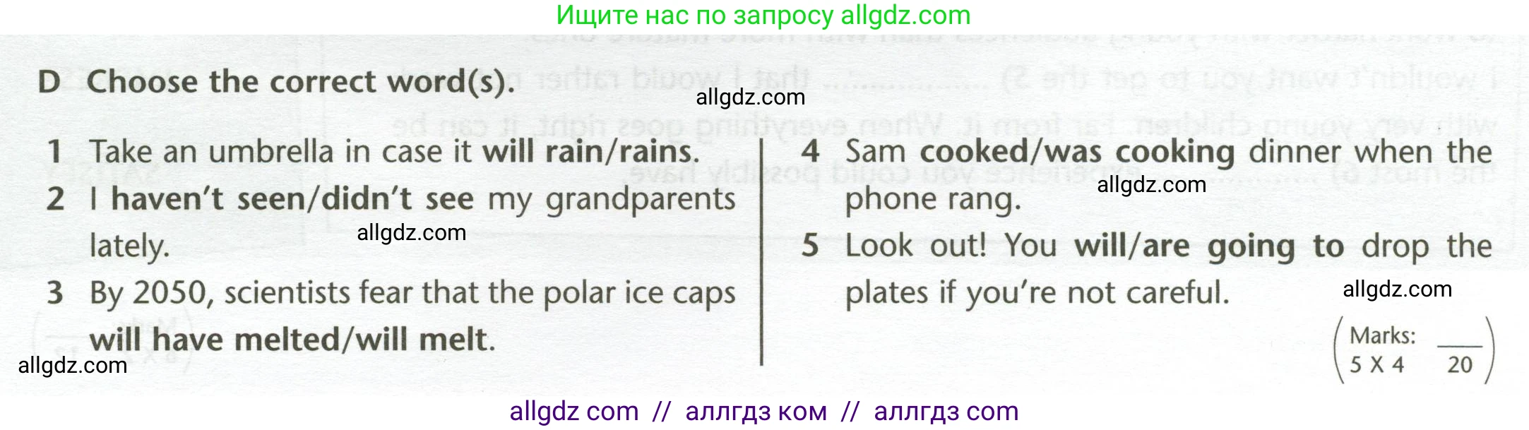 Английский язык (english), 11 класс контрольные задания (test booklet), авторы: Баранова Ксения Михайловна (Baranova Ksenia), Дули Дженни (Dooley Jenny), Копылова Виктория Викторовна (Kopylova Victoria), Мильруд Радислав Петрович (Millrood Radislav), Эванс Вирджиния (Evans Virginia), издательство Просвещение, Москва, 2019, серого цвета, страница 11, Условие