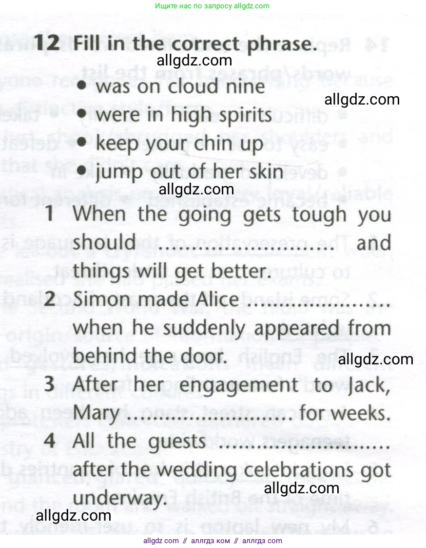 Английский язык (english), 11 класс Лексический практикум (vocabulary practice), авторы: Баранова Ксения Михайловна (Baranova Ksenia), Дули Дженни (Dooley Jenny), Копылова Виктория Викторовна (Kopylova Victoria), Мильруд Радислав Петрович (Millrood Radislav), Эванс Вирджиния (Evans Virginia), издательство Просвещение, Москва, 2019, серого цвета, страница 7, номер 12, Условие