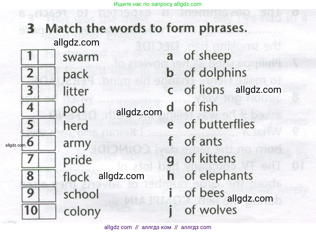 Английский язык (english), 11 класс Лексический практикум (vocabulary practice), авторы: Баранова Ксения Михайловна (Baranova Ksenia), Дули Дженни (Dooley Jenny), Копылова Виктория Викторовна (Kopylova Victoria), Мильруд Радислав Петрович (Millrood Radislav), Эванс Вирджиния (Evans Virginia), издательство Просвещение, Москва, 2019, серого цвета, страница 10, номер 3, Условие