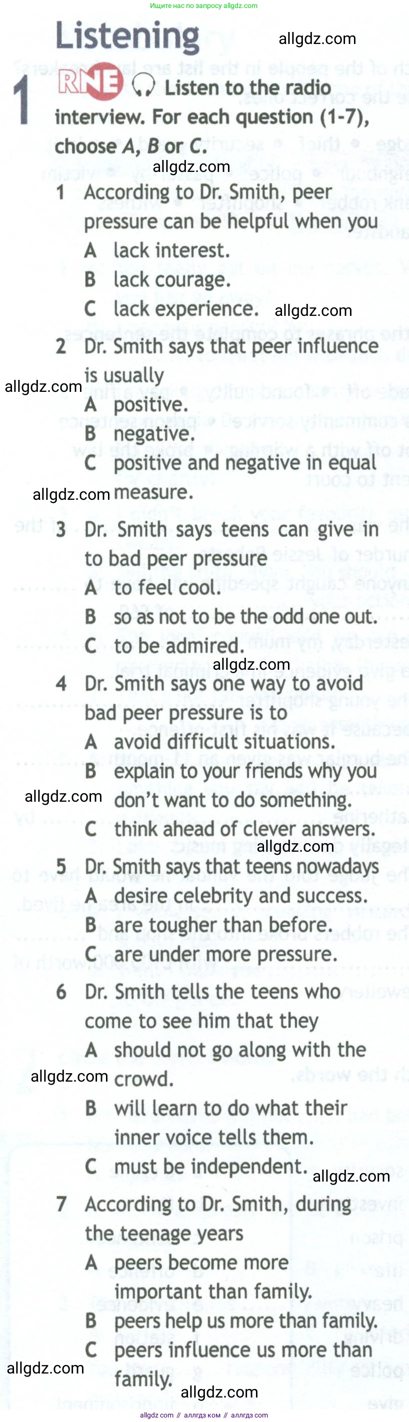 Английский язык (english), 11 класс Рабочая тетрадь (workbook), авторы: Афанасьева Ольга Васильевна (Afanasyeva Olga), Дули Дженни (Dooley Jenny), Михеева Ирина Владимировна (Mikheeva Irina), Оби Боб (Obee Bob), Эванс Вирджиния (Evans Virginia), издательство Просвещение, Москва, 2019, белого цвета, страница 19, номер 1, Условие