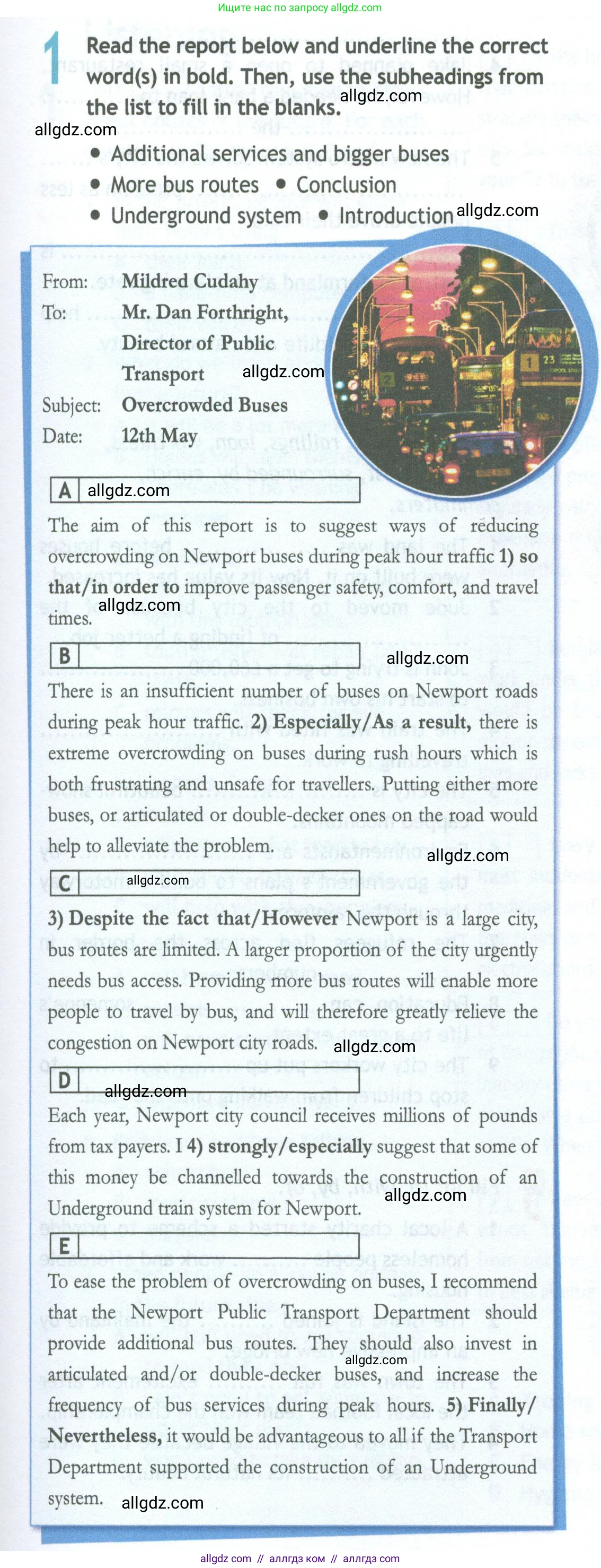 Английский язык (english), 11 класс Рабочая тетрадь (workbook), авторы: Афанасьева Ольга Васильевна (Afanasyeva Olga), Дули Дженни (Dooley Jenny), Михеева Ирина Владимировна (Mikheeva Irina), Оби Боб (Obee Bob), Эванс Вирджиния (Evans Virginia), издательство Просвещение, Москва, 2019, белого цвета, страница 41, номер 1, Условие