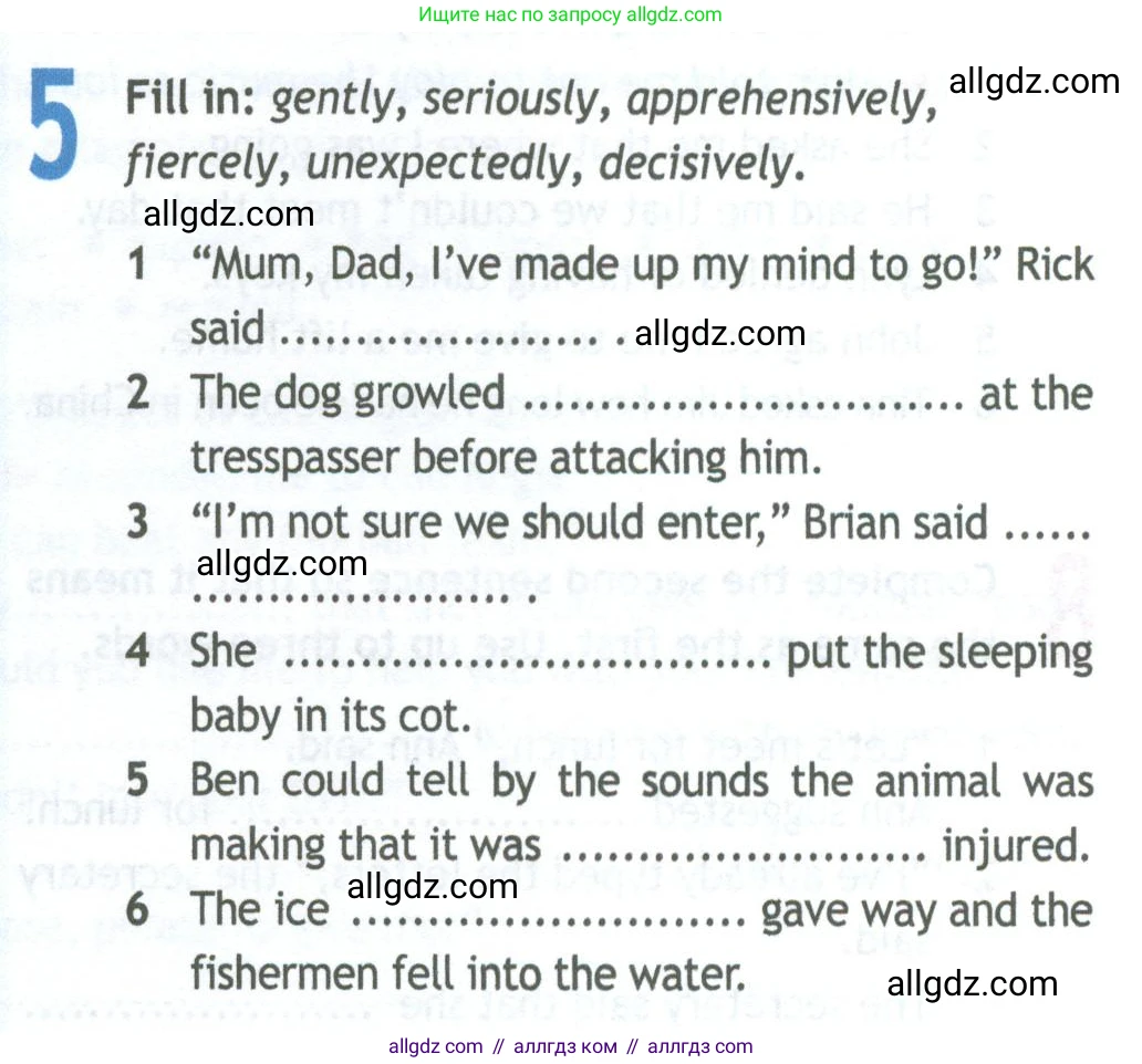 Английский язык (english), 11 класс Рабочая тетрадь (workbook), авторы: Афанасьева Ольга Васильевна (Afanasyeva Olga), Дули Дженни (Dooley Jenny), Михеева Ирина Владимировна (Mikheeva Irina), Оби Боб (Obee Bob), Эванс Вирджиния (Evans Virginia), издательство Просвещение, Москва, 2019, белого цвета, страница 48, номер 5, Условие