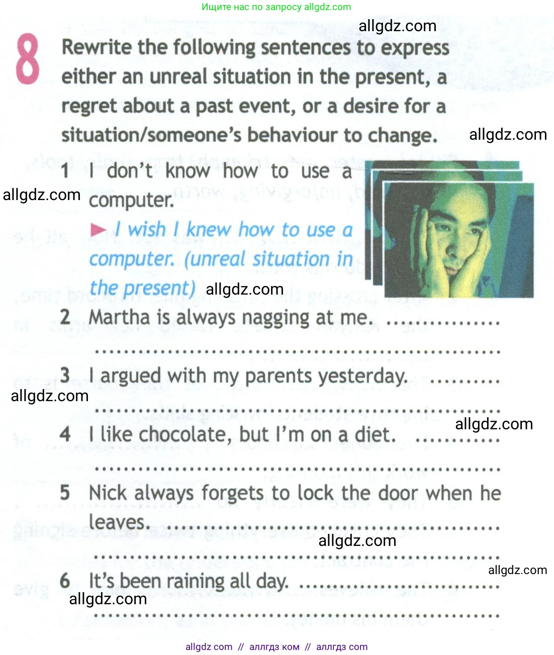 Английский язык (english), 11 класс Рабочая тетрадь (workbook), авторы: Афанасьева Ольга Васильевна (Afanasyeva Olga), Дули Дженни (Dooley Jenny), Михеева Ирина Владимировна (Mikheeva Irina), Оби Боб (Obee Bob), Эванс Вирджиния (Evans Virginia), издательство Просвещение, Москва, 2019, белого цвета, страница 55, номер 8, Условие