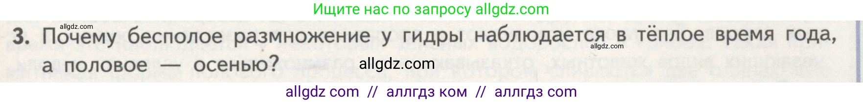 Биология, 11 класс Учебник, авторы: Пасечник Владимир Васильевич, Каменский Андрей Александрович, Рубцов Александр Михайлович, Швецов Глеб Геннадьевич, Гапонюк Зоя Георгиевна, издательство Просвещение, Москва, 2018, страница 19, номер 3, Условие