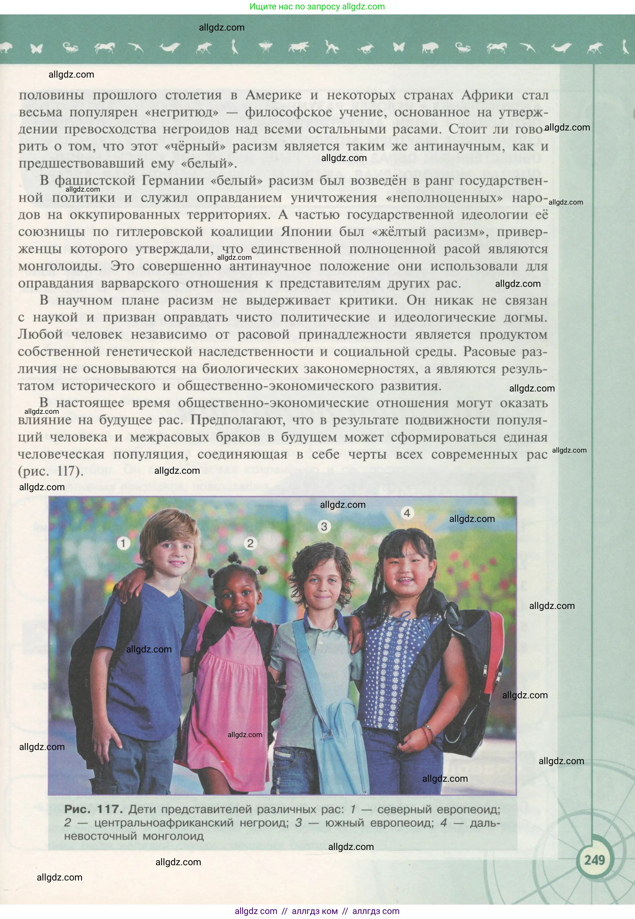 Биология, 11 класс Учебник, авторы: Пасечник Владимир Васильевич, Каменский Андрей Александрович, Рубцов Александр Михайлович, Швецов Глеб Геннадьевич, Гапонюк Зоя Георгиевна, издательство Просвещение, Москва, 2018, страница 249