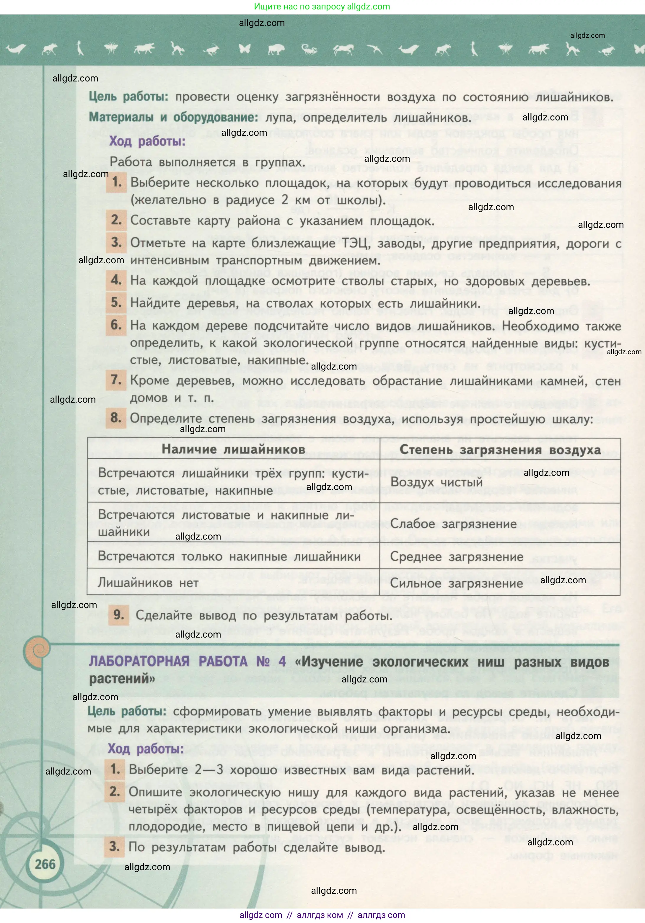 Биология, 11 класс Учебник, авторы: Пасечник Владимир Васильевич, Каменский Андрей Александрович, Рубцов Александр Михайлович, Швецов Глеб Геннадьевич, Гапонюк Зоя Георгиевна, издательство Просвещение, Москва, 2018, страница 266