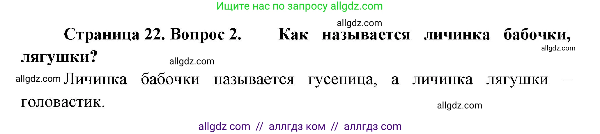 Биология, 11 класс Учебник, авторы: Пасечник Владимир Васильевич, Каменский Андрей Александрович, Рубцов Александр Михайлович, Швецов Глеб Геннадьевич, Гапонюк Зоя Георгиевна, издательство Просвещение, Москва, 2018, страница 22, номер 2, Решение