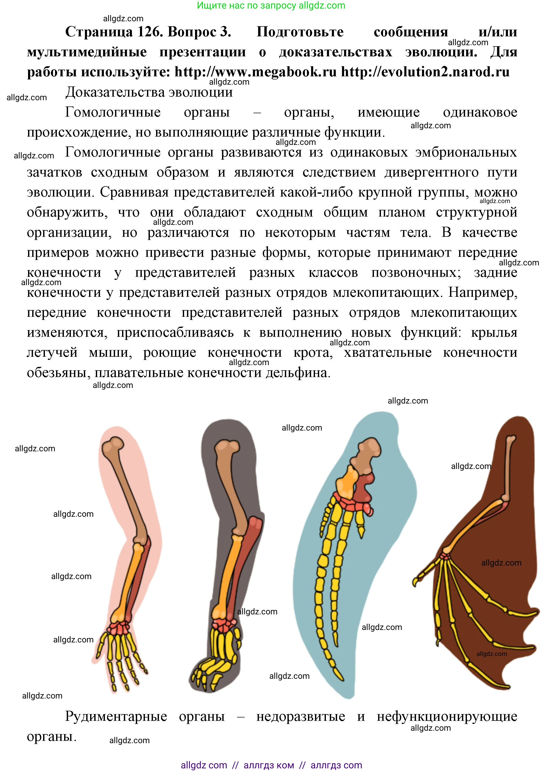 Биология, 11 класс Учебник, авторы: Пасечник Владимир Васильевич, Каменский Андрей Александрович, Рубцов Александр Михайлович, Швецов Глеб Геннадьевич, Гапонюк Зоя Георгиевна, издательство Просвещение, Москва, 2018, страница 126, номер 3, Решение