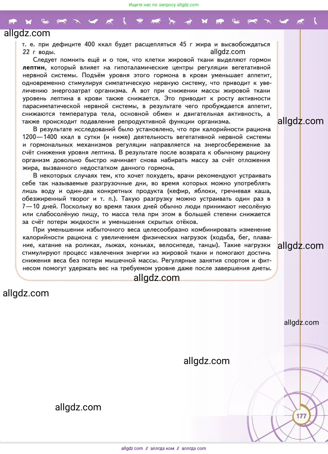 Биология, 11 класс Учебник, авторы: Пасечник Владимир Васильевич, Каменский Андрей Александрович, Рубцов Александр Михайлович, Швецов Глеб Геннадьевич, Абовян Леван Арташесович, Гапонюк Зоя Георгиевна, издательство Просвещение, Москва, 2019, страница 177