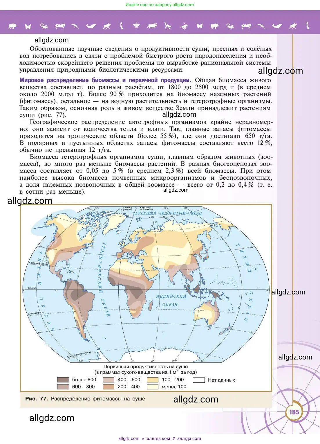 Биология, 11 класс Учебник, авторы: Пасечник Владимир Васильевич, Каменский Андрей Александрович, Рубцов Александр Михайлович, Швецов Глеб Геннадьевич, Абовян Леван Арташесович, Гапонюк Зоя Георгиевна, издательство Просвещение, Москва, 2019, страница 185
