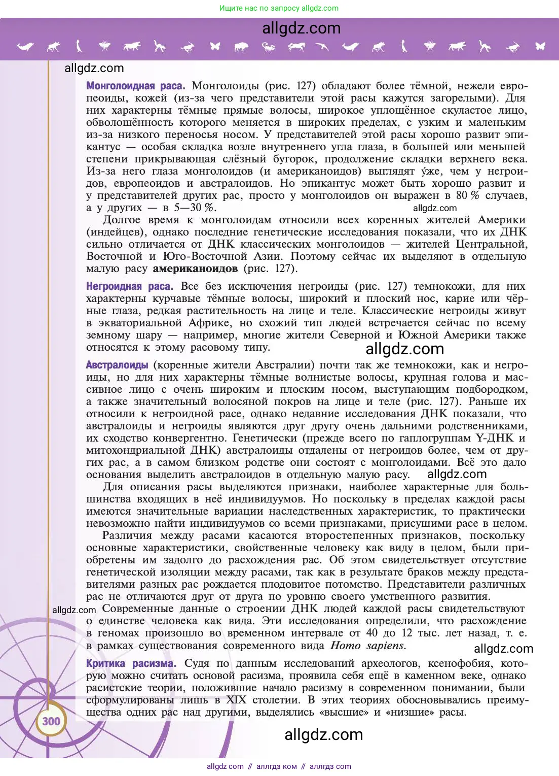 Биология, 11 класс Учебник, авторы: Пасечник Владимир Васильевич, Каменский Андрей Александрович, Рубцов Александр Михайлович, Швецов Глеб Геннадьевич, Абовян Леван Арташесович, Гапонюк Зоя Георгиевна, издательство Просвещение, Москва, 2019, страница 300