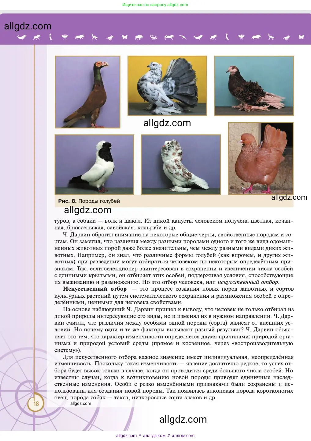 Биология, 11 класс Учебник, авторы: Пасечник Владимир Васильевич, Каменский Андрей Александрович, Рубцов Александр Михайлович, Швецов Глеб Геннадьевич, Абовян Леван Арташесович, Гапонюк Зоя Георгиевна, издательство Просвещение, Москва, 2023, страница 18