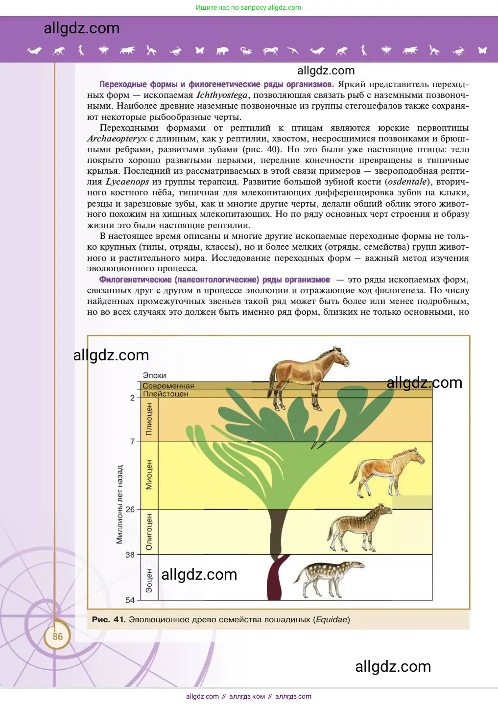 Биология, 11 класс Учебник, авторы: Пасечник Владимир Васильевич, Каменский Андрей Александрович, Рубцов Александр Михайлович, Швецов Глеб Геннадьевич, Абовян Леван Арташесович, Гапонюк Зоя Георгиевна, издательство Просвещение, Москва, 2023, страница 86