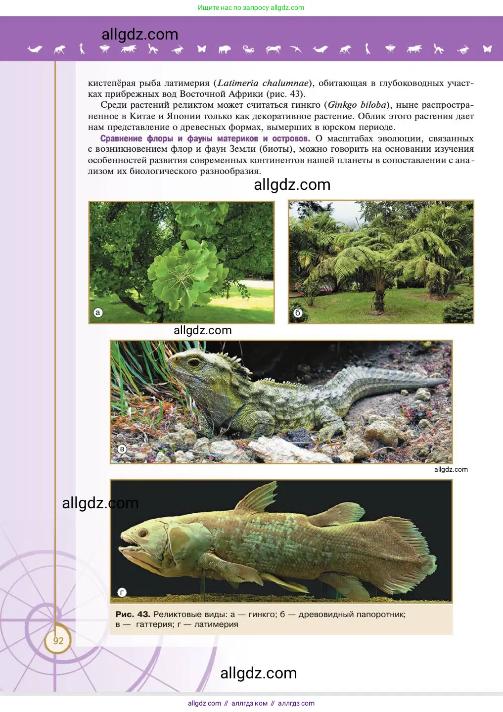 Биология, 11 класс Учебник, авторы: Пасечник Владимир Васильевич, Каменский Андрей Александрович, Рубцов Александр Михайлович, Швецов Глеб Геннадьевич, Абовян Леван Арташесович, Гапонюк Зоя Георгиевна, издательство Просвещение, Москва, 2023, страница 92