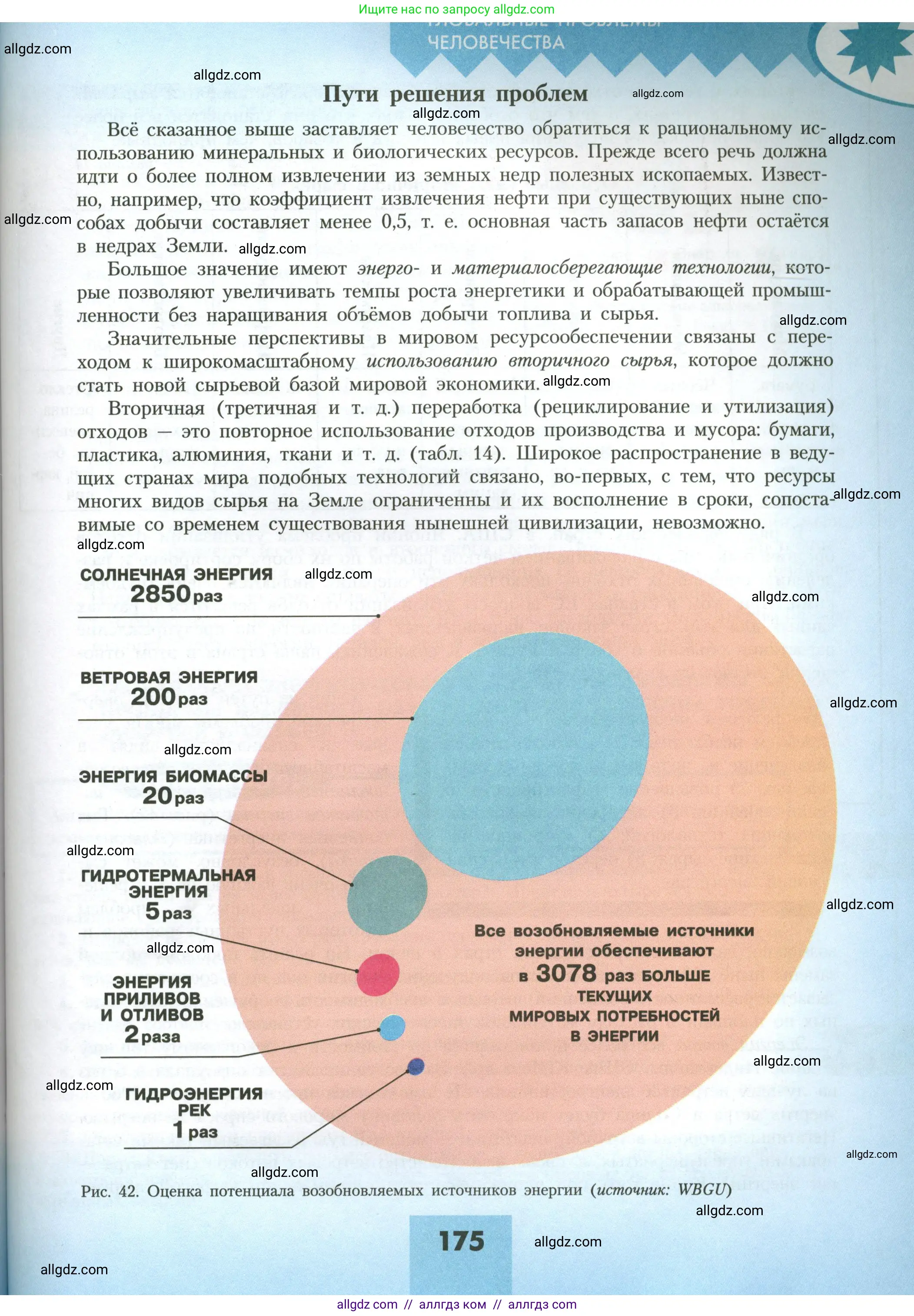 География, 11 класс Учебник, авторы: Гладкий Юрий Никифорович, Николина Вера Викторовна, издательство Просвещение, Москва, 2019, жёлтого цвета, страница 175