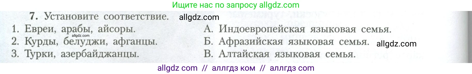 География, 11 класс Учебник, авторы: Гладкий Юрий Никифорович, Николина Вера Викторовна, издательство Просвещение, Москва, 2019, жёлтого цвета, страница 104, номер 7, Условие