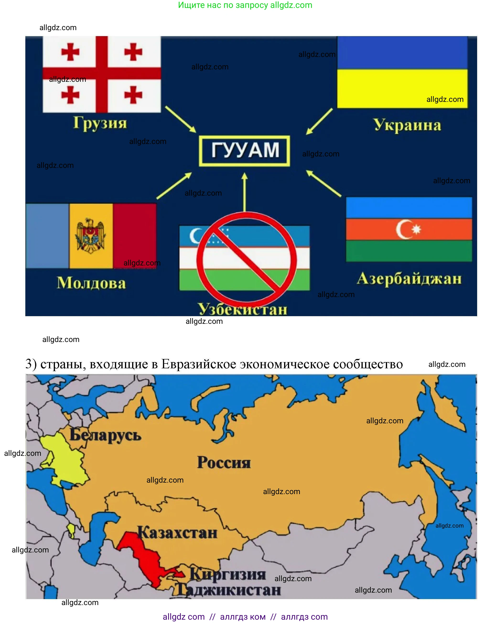 География, 11 класс Учебник, авторы: Гладкий Юрий Никифорович, Николина Вера Викторовна, издательство Просвещение, Москва, 2019, жёлтого цвета, страница 71, номер 8, Решение (продолжение 2)