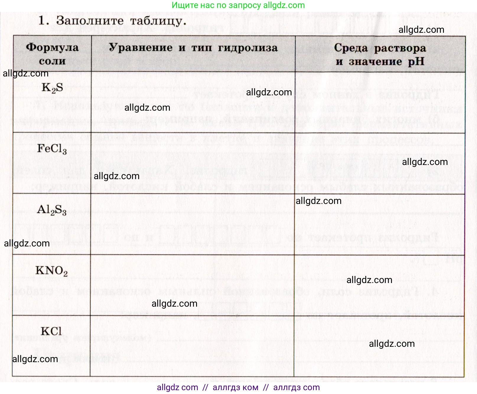 Химия, 11 класс рабочая тетрадь, авторы: Габриелян Олег Саргисович, Сладков Сергей Анатольевич, Остроумов Игорь Геннадьевич, издательство Просвещение, Москва, 2021, белого цвета, страница 52, номер 1, Условие