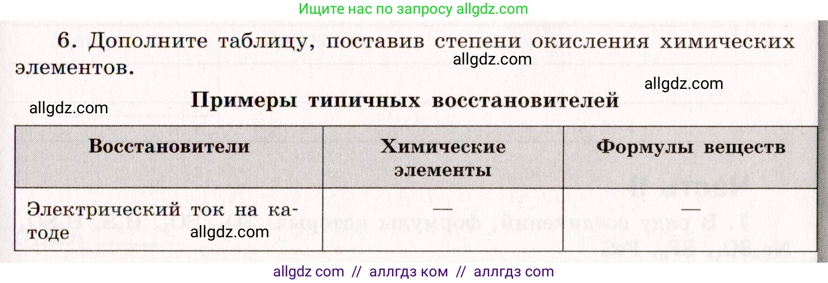 Химия, 11 класс рабочая тетрадь, авторы: Габриелян Олег Саргисович, Сладков Сергей Анатольевич, Остроумов Игорь Геннадьевич, издательство Просвещение, Москва, 2021, белого цвета, страница 55, номер 6, Условие