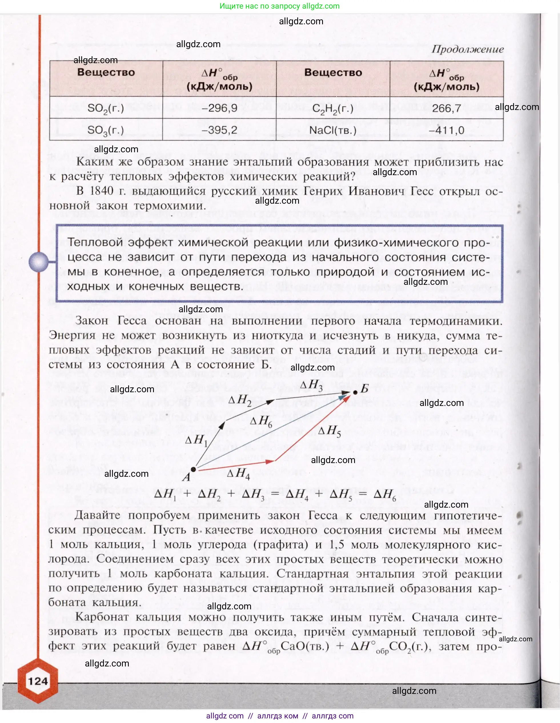 Химия, 11 класс Учебник, авторы: Габриелян Олег Саргисович, Остроумов Игорь Геннадьевич, Сладков Сергей Анатольевич, Левкин Антон Николаевич, издательство Просвещение, Москва, 2021, белого цвета, страница 124