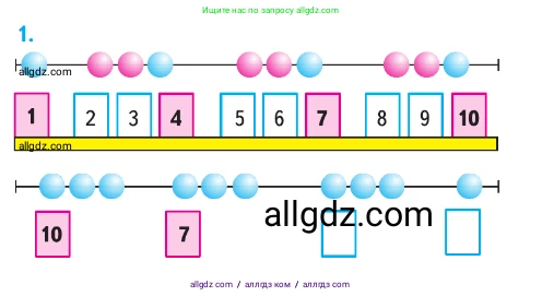 Математика, 1 класс Учебник, авторы: Моро Мария Игнатьевна, Волкова Светлана Ивановна, Степанова Светлана Вячеславовна, издательство Просвещение, Москва, 2023, белого цвета, Часть 1, страница 112, номер 1, Условие