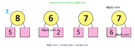 Математика, 1 класс Учебник, авторы: Моро Мария Игнатьевна, Волкова Светлана Ивановна, Степанова Светлана Вячеславовна, издательство Просвещение, Москва, 2023, белого цвета, Часть 1, страница 113, номер 7, Условие