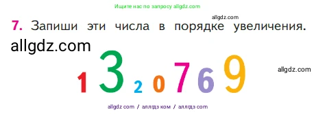 Математика, 1 класс Учебник, авторы: Моро Мария Игнатьевна, Волкова Светлана Ивановна, Степанова Светлана Вячеславовна, издательство Просвещение, Москва, 2023, белого цвета, Часть 1, страница 121, номер 7, Условие