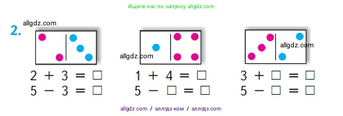 Математика, 1 класс Учебник, авторы: Моро Мария Игнатьевна, Волкова Светлана Ивановна, Степанова Светлана Вячеславовна, издательство Просвещение, Москва, 2023, белого цвета, Часть 1, страница 56, номер 2, Условие