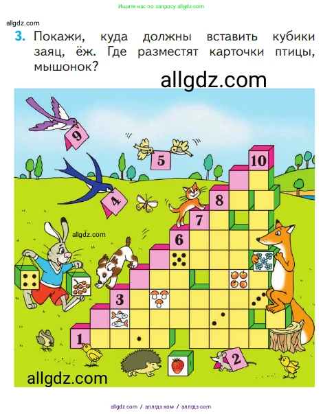 Математика, 1 класс Учебник, авторы: Моро Мария Игнатьевна, Волкова Светлана Ивановна, Степанова Светлана Вячеславовна, издательство Просвещение, Москва, 2023, белого цвета, Часть 1, страница 81, номер 3, Условие