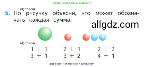 Математика, 1 класс Учебник, авторы: Моро Мария Игнатьевна, Волкова Светлана Ивановна, Степанова Светлана Вячеславовна, издательство Просвещение, Москва, 2023, белого цвета, Часть 1, страница 87, номер 5, Условие