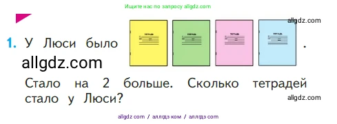 Математика, 1 класс Учебник, авторы: Моро Мария Игнатьевна, Волкова Светлана Ивановна, Степанова Светлана Вячеславовна, издательство Просвещение, Москва, 2023, белого цвета, Часть 1, страница 96, номер 1, Условие